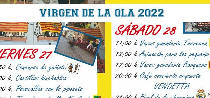 Programa de actos Virgen de la Ola 2022